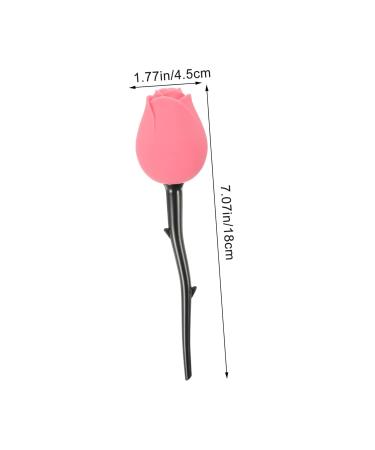 Angoily Rose Foundation Brush - Oval Makeup Brush for Flawless Blending | Creative Facial Tools - Buy Online on GoSupps.com