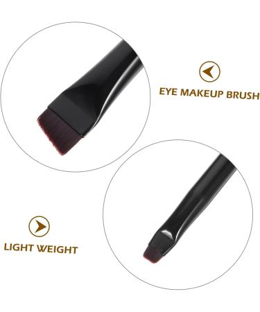 Mikinona 16pcs Eyeliner Brush Makeup Brush Eye Brush for Eyeliner Makeup Eye Brush The Brush Flat Head - Buy Online on GoSupps.com