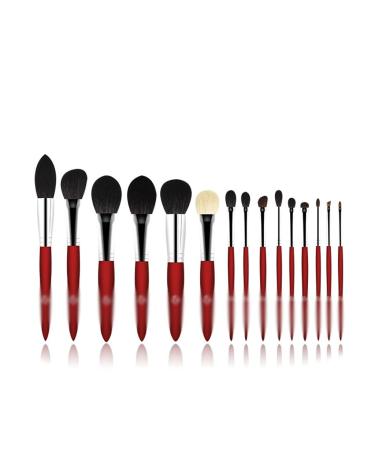 Professional Sets & Kits 15Pieces Brush Nylon Hair Wood Handle Makeup Brush Make Up Brush Tools Kit
