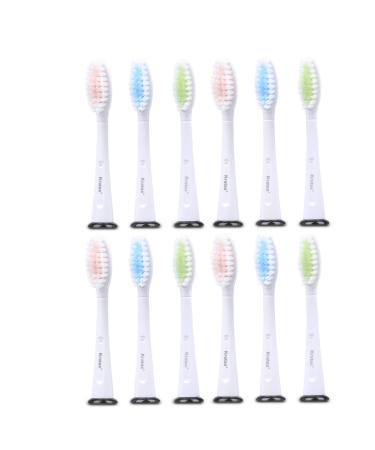 Kratax Replacement Toothbrush Heads 12 Pack Replacement Brush Heads Compatible Electric Toothbrush
