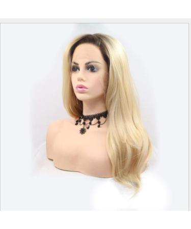 Buy BGHJUE Synthetic Hair Wig with Natural Bangs - Fluffy Yellow Pixie Cut Highlights for Women - International Shipping Available - Buy Online on GoSupps.com