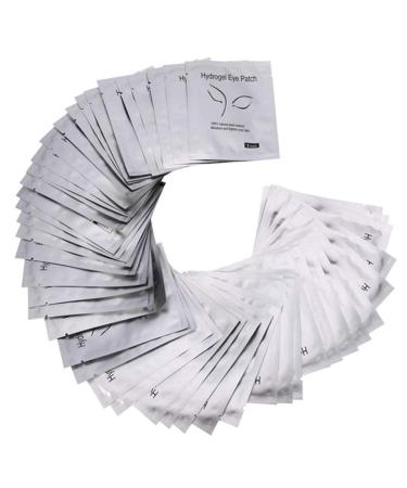 Eyelash holder 100 pieces of eyelash extension eyelash pads lint -free gel pads for beauty eyelash extensions suitable use of beauty salons and at home for personal use