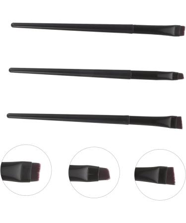 Healeved 15 Pcs Eyeliner Brush Eyebrow Brush Black Eyeliner Eyeliner Brush Female Artificial Fiber - Buy Online on GoSupps.com