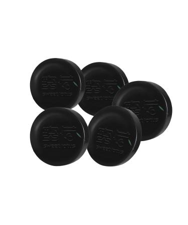 MyHaing 5 Pieces/1 Pack Bamboo Charcoal Soap Soothing Dry Irritant Skin Body Soap Face Hand Soap Natural Charcoal Soap for Face Cleansing