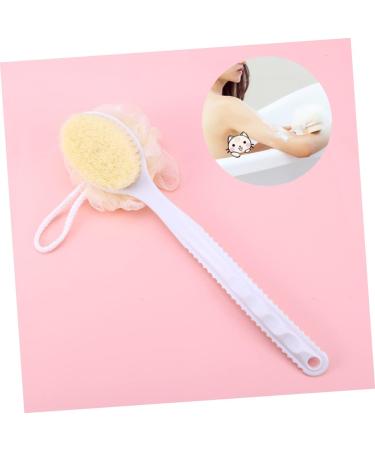 2pcs Healeved Back Scrubber Brushes with Handle - Soft Body Loofah for Shower Massage - Buy Online on GoSupps.com