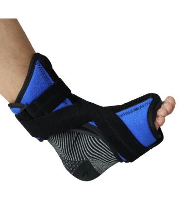 Plantar Fasciitis Night Splint - Comfortable Adjustable Support for Left & Right Foot | Breathable & Fashionable Design for Pain Relief - Buy Online on GoSupps.com