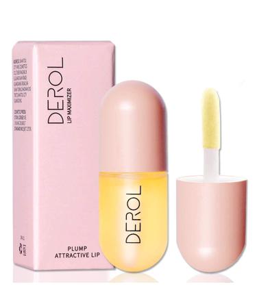 Wutian Lip Plumper Set Natural Lip Plumper and Lip Care Serum Lip Enhancer for Fuller Lip Fller Lip Mask Lip Gloss  Beautiful Fuller  Hydrating & Reduce Fine Lines Day (02Rose)