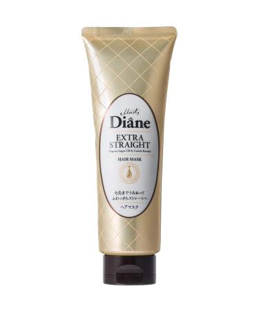 Moist Diane Extra Straight Hair Mask 150g - Organic Argan Oil & Cuticle Keratin (Green Tea Set)
