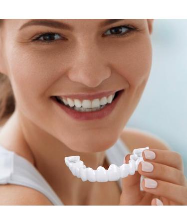 Yangun Teeth for Plugging In - 2 Pairs of Provisional Dentures & Veneers | Quality Fake Teeth for Women - Buy Online on GoSupps.com