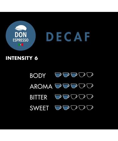 Don Espresso | Decaffeinated | 1KG Whole Coffee Beans | Italian Espresso - Buy Online on GoSupps.com