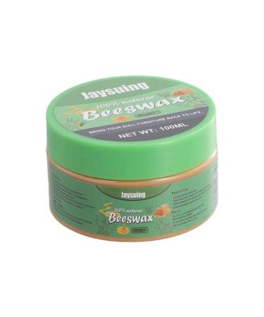 Beeswax Wood Cleaner and Protector Wax Leather Polishing Wax Woodworking Wax Beeswax Cream Beeswax for Furniture Polishing Repair Scratches