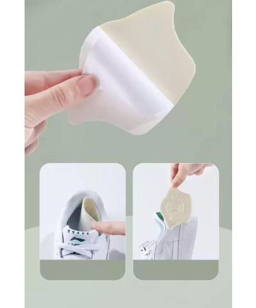 Back of Heel Cushion Inserts - Adhesive Heel Guards for Loose Shoes Perfect Fit Insole Patch for Sneakers (Beige 10mm - Buy Online on GoSupps.com