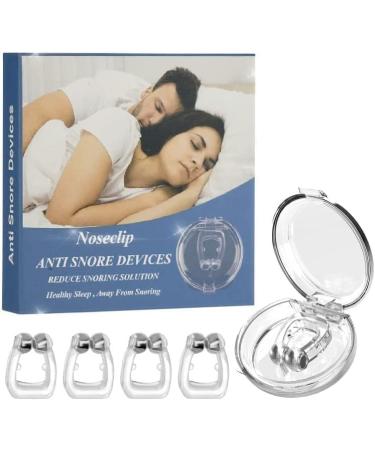 Silicone Magnetic Anti Snoring Nose Clip - Quieter Sleep Solution - Buy Online on GoSupps.com