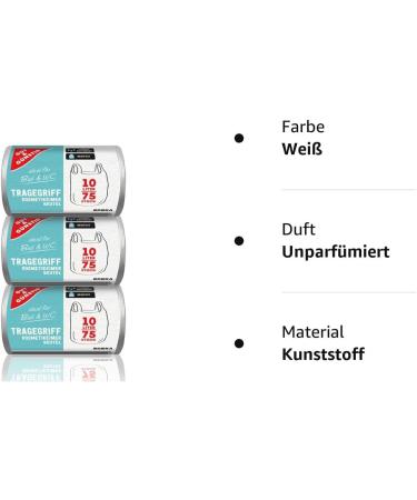 Affordable Tearproof 10L Cosmetic Bucket Bag - 3 Pack (75 Pieces) - Liquid-Tight & Durable - Buy Online on GoSupps.com