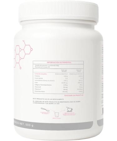 Caro FIT - Hydrolyzed Collagen Powder with Vitamin C and Hyaluronic Acid 500 g - Buy Online on GoSupps.com