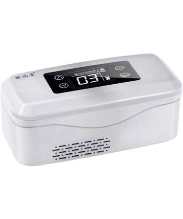 15H 209 x99 x90mm Insulin Cooler Refrigerated Box Portable USB Charge Temperature Control 2-8 C Mini Fridge for Travel Eye Drops Interferon Drug Storage