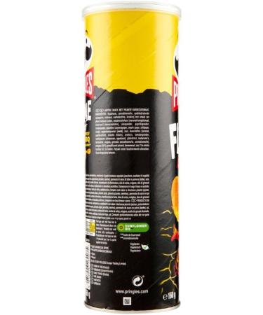 Pringles Flame Spicy BBQ Flavour Snack Salato con peperoncino pomodoro dolce e paprika affumicata Savory snack with chilli sweet tomato and smoked peppers 160g potato chips - Buy Online on GoSupps.com