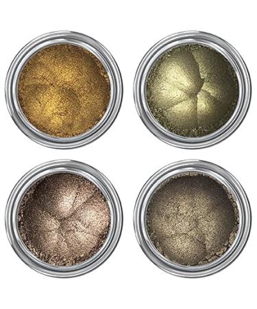 Concrete Minerals Metallic Eyeshadow  Silky- Smooth and Highly Pigmented  Longer-Lasting With No Creasing  100% Vegan and Cruelty Free  Handmade in USA  8 Grams Loose Mineral Powder (Jinxed)