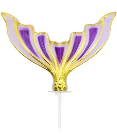 Tail Cake Muffin Cupcake Toppers For Themed Wedding Kids Birthday Party Cake Decorations Cake Decoration Purple - Buy Online on GoSupps.com