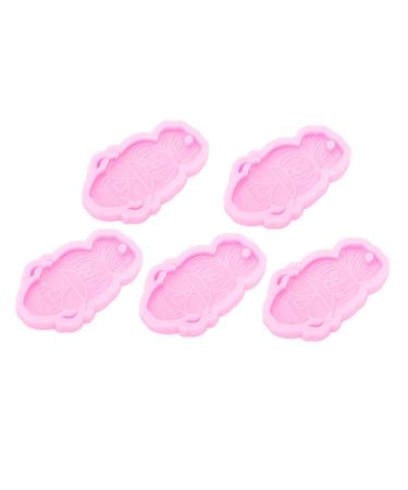 NUOBESTY 20 pcs Chain Novel Safe Key Unique Hanging Creative Flexible Reusable Silicone Design Skull Diy