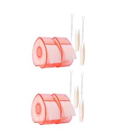 FOMIYES 4 Rolls Lace Double Eyelid Sticker Invisible Tape Eyelid Tape for Hooded Eyes Invisible