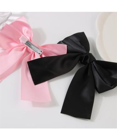 AJTUTUS Sweet Ballet Ribbon Hair s Hair Clip Lazy Snap Clip Women Barrettes Ponytail Holder for Lady Girls Hair Styling Tool - Buy Online on GoSupps.com