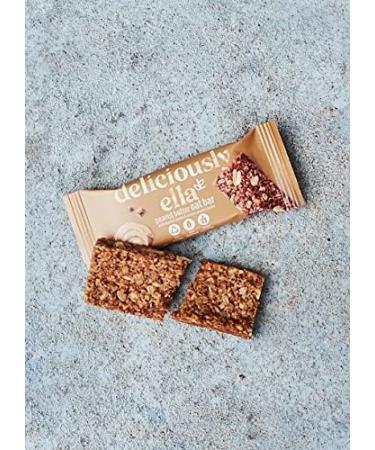 Deliciously Ella Lot de 3 barres d'avoine au beurre d'arachide (3 x 50 g) - Buy Online on GoSupps.com