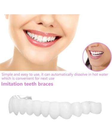 Buy Iksvmsi Provisional Dentures & Cosmetic Veneers - International Shipping for Men & Women | False Teeth Tooth Whitening (2 Pairs) - Buy Online on GoSupps.com