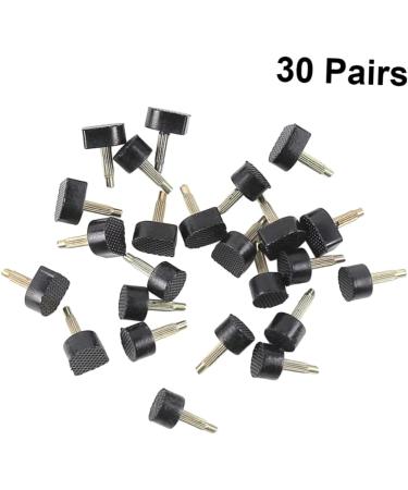 Buy CALLARON 30 Pairs Shoe Heel Tips Replacement Caps | Protect & Extend Life of Women's Pointed Toe Heels in Black - Buy Online on GoSupps.com
