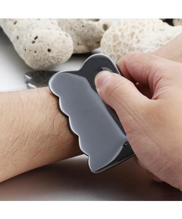Terahertz Gua Sha Massager | Lymphatic Drainage Energy Tool | Skin Massage Comb for Beauty & Wellness - Buy Online on GoSupps.com