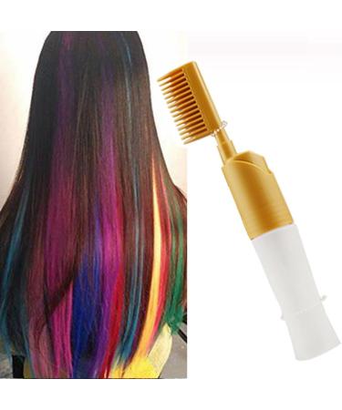 Balawin 4X Hair Dyeing Comb Hair Dyeing Brush with Bottle DIY Combing Salon Dyeing Baking Oil Brush Hair Dye Tool - Buy Online on GoSupps.com