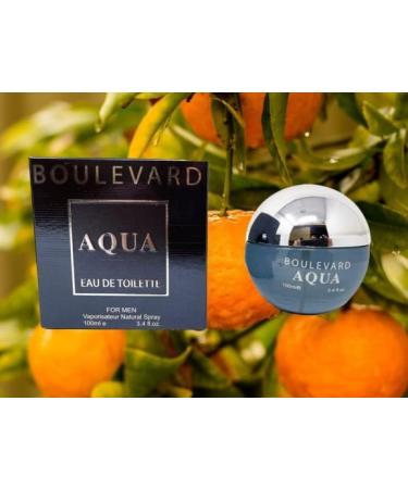 Boulevard Aqua Aromatic Aquatic fragrance for Men Eau De Parfum 3.4 F.L Oz - Buy Online on GoSupps.com