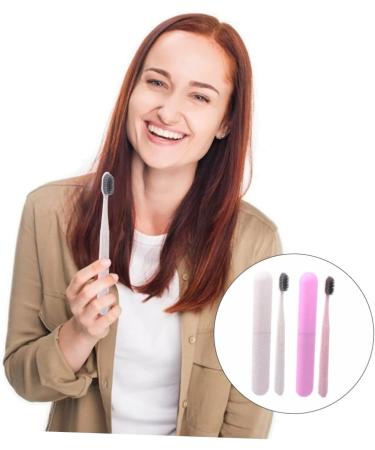  Healeved 6 Pcs Small Toothbrush Set - Eco-Friendly PP Material for Everyday Use | Ideal for Couples - Buy Online on GoSupps.com