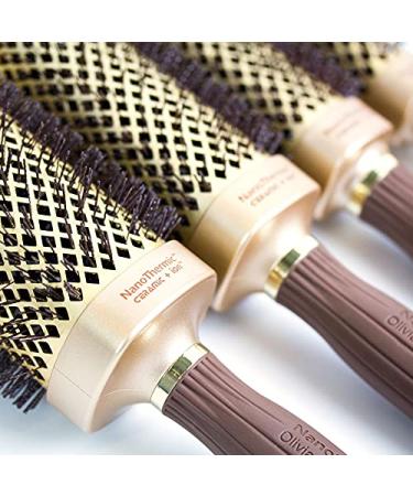 Olivia Garden NanoThermic Ceramic + Ion Square Shaper Hairbrush 1.5 Inch - Pack of 1 - Buy Online on GoSupps.com