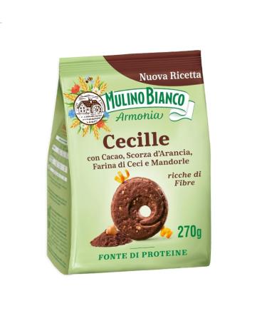 CAIYA Moulin blanc Harmonie Cecille Biscuits with cocoa orange zest chickpea and almond flour 270g - NEW 2023