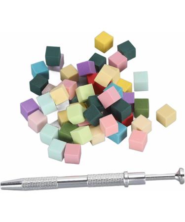 Nail Sponge Buffer Block Nail Sponges for Ombre Nail Art Tools Portable Mini Nail File Polishing Tofu Cubes with Clip for Manicure - Buy Online on GoSupps.com