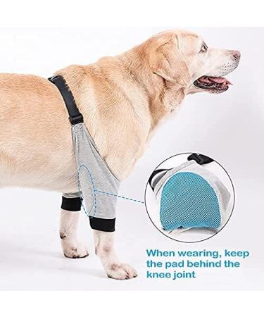 Dog Elbow Brace Pads for Canine Elbow and Shoulder Support Elbow Hygroma Dysplasia Elbow Calluses Osteoarthritis Pressure Sores and Shoulder Dislocation for Canine Elbow qzjijosen (L) - Buy Online on GoSupps.com