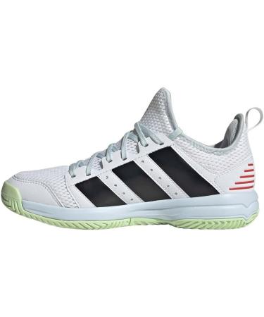 Buy adidas Unisex Kids Stabil Jr Sneaker 39 1/3 EU - Pre-Left Fig Core Black Crystal Jade Stone | International Shipping Available - Buy Online on GoSupps.com