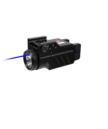 HILIGHT Enforcer Series Tactical LED Flashlight with Green/Blue Laser and Dot Sight for Pistol, Airsoft Gun, Tactical Gear | Weaver/Picatinny Rail Compatible - Buy Online on GoSupps.com