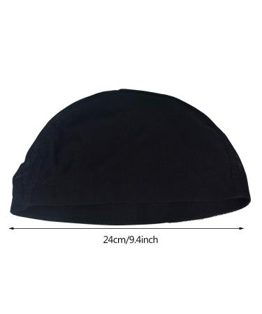 12pcs Black Dome Caps for Wig Making - Stretchable Spandex Mesh, Breathable Nylon Net - Men Women - Buy Online on GoSupps.com