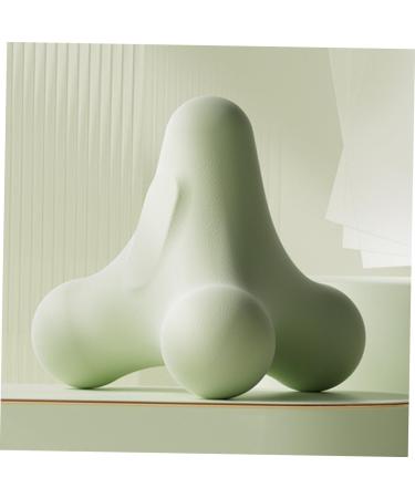 Healeeved Yoga Ball 2-Pack | Deep Muscle Massage Balls for Fitness & Back Relief | TPE Massage Balls for Neck & Fascia | 7.50x7.80cm - Green - Buy Online on GoSupps.com