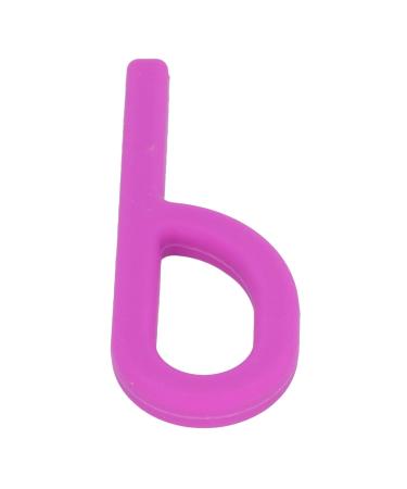 P-Shaped Silicone Sensory Cake Tool - Improve Chewing & Oral Muscle Rehabilitation - Purple Oral Motor Stimulation Toy for Children - Buy Online on GoSupps.com