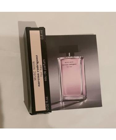 Narciso Rodriguez Musc Noir for her eau de parfum sample vial 0.02 oz / 0.8ml - Buy Online on GoSupps.com