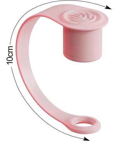 YOXIER Reusable Drinkware Accessory Drinkware Accessory for Children 4pcs Silicone Straw Cover Set for Tumblers Easy to Clean Durable Straw Topper Hats Pink - Buy Online on GoSupps.com