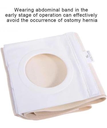 Elastic Ostomy Hernia Belt | Abdominal Support for Colostomy Bag | Prevent Parastomal Hernia (Medium Size - Buy Online on GoSupps.com