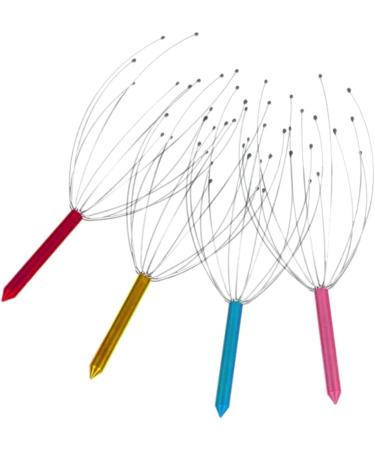 FOMIYES 12-Piece Head & Hair Massage Device Set | Relaxing Metal Hand Scratch Tools for Deep Relaxation | Portable Finger Head Scratcher - Buy Online on GoSupps.com