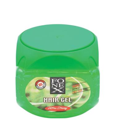 Fonex Ultra Strong Hair Gel 220ml |Ultra strong hair gel |Strong hold |No gluing and without residues |Alcohol free |220ml (1 piece) 220 ml (1 Pack)