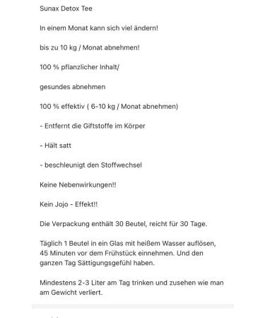 Buy Sunax Detox Tea Natural Herbal Detox for Ultimate Wellness | Fast International Shipping - Buy Online on GoSupps.com