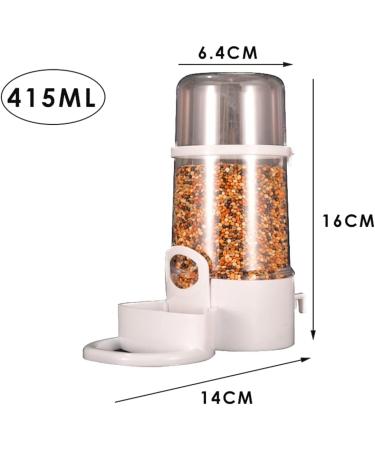 Automatic Bird Food Feeder Bird Seed Bowl with Clip Pet Bird Supplies Dispenser Bottle Food Cup Bowls For Pet Parrot Cage - Buy Online on GoSupps.com