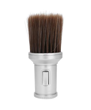 Multifunctional Hair-Razor Brush & Neck Dust Brush - Silver | Best for Salons & Beard Shaving - Buy Online on GoSupps.com